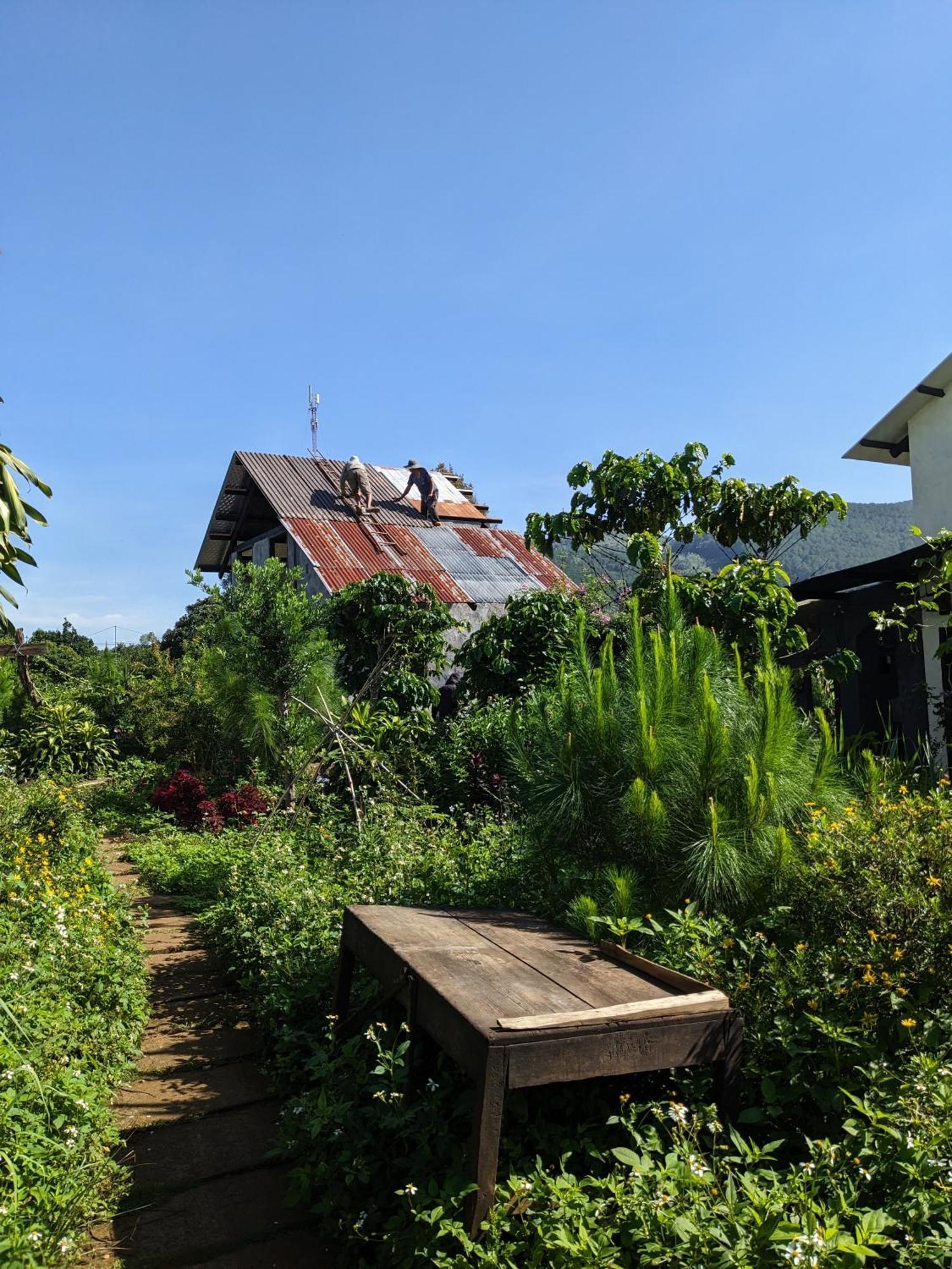 Appartement Ivy Coffee Farm - Garden House à Duc Trong Extérieur photo