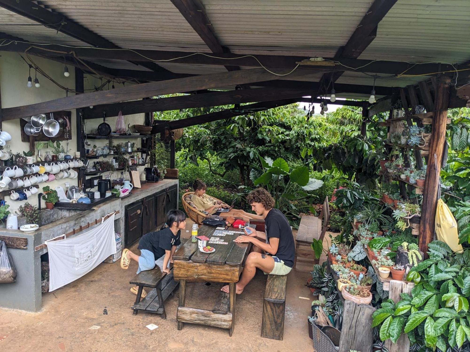 Appartement Ivy Coffee Farm - Garden House à Duc Trong Extérieur photo