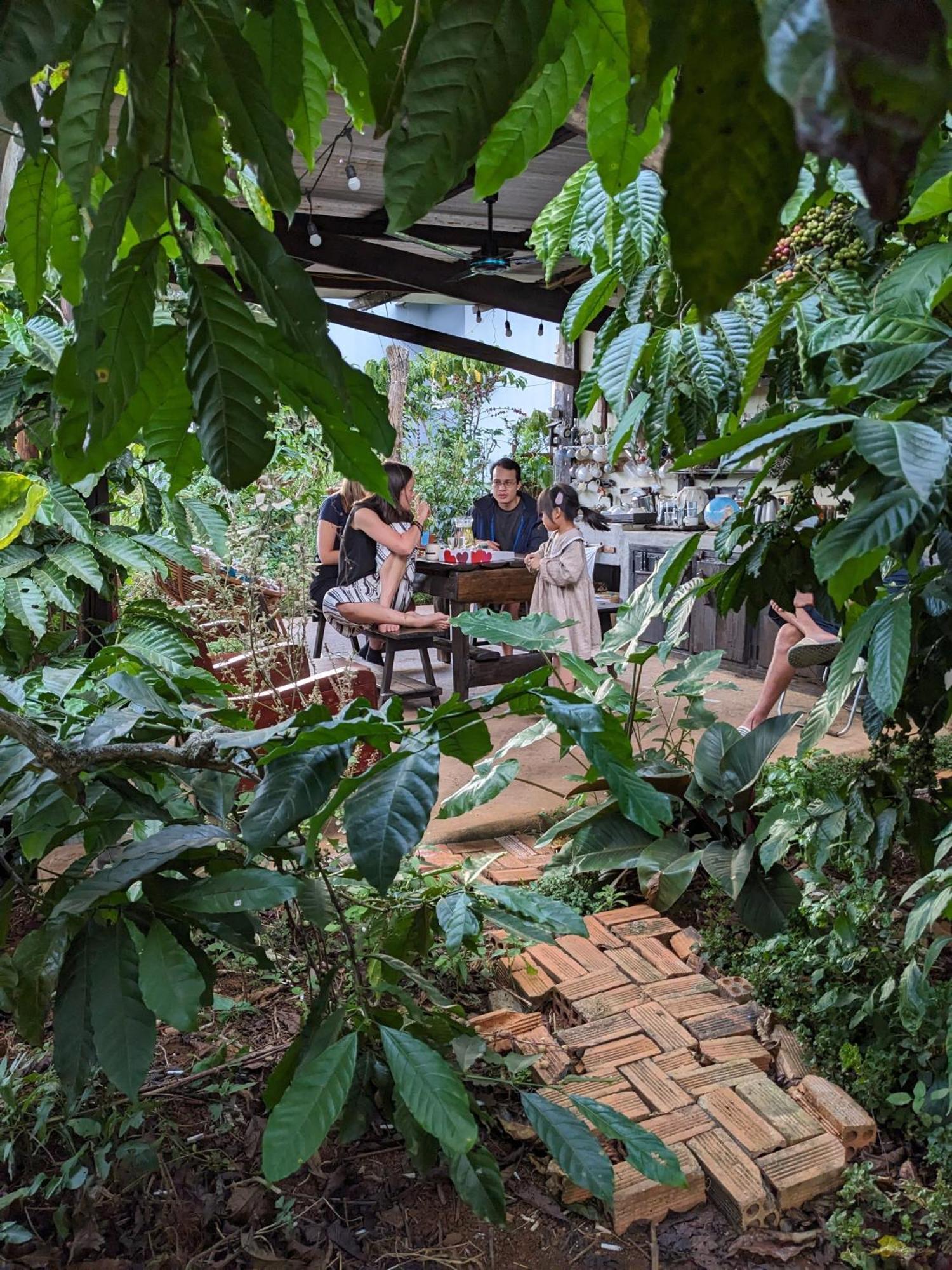 Appartement Ivy Coffee Farm - Garden House à Duc Trong Extérieur photo